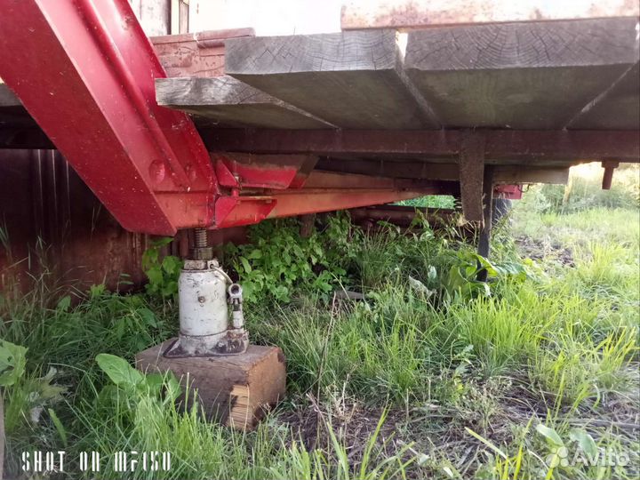 Прицеп двухосный платформа