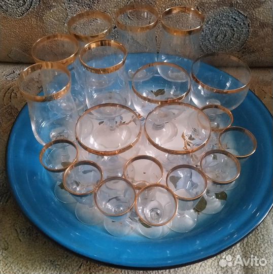 Посуда-Фужеры+ Рюмки из эпохи СССР