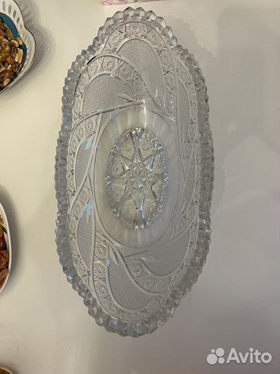 Ваза хрустальная СССР