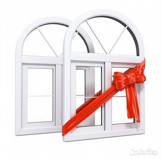 Окна в дом тамбур dfg14012
