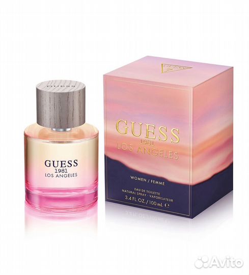 Туалетная вода guess 1981 los angeles 50 мл