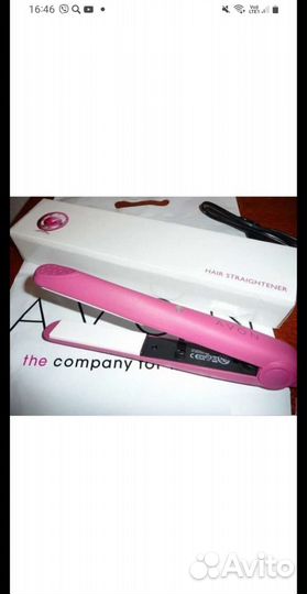 Фен авон дорожный,утюжок для волос авон