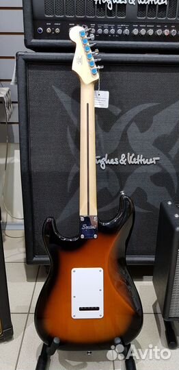 Fender squier bullet Stratocaster BSB электрогитар