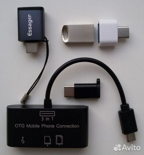 Адаптеры OTG Type-C