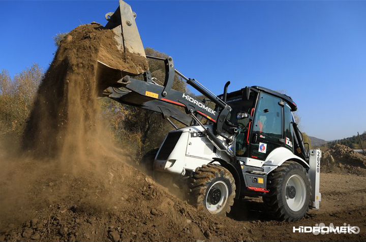 Экскаватор-погрузчик Hidromek HMK 102B Alpha, 2023