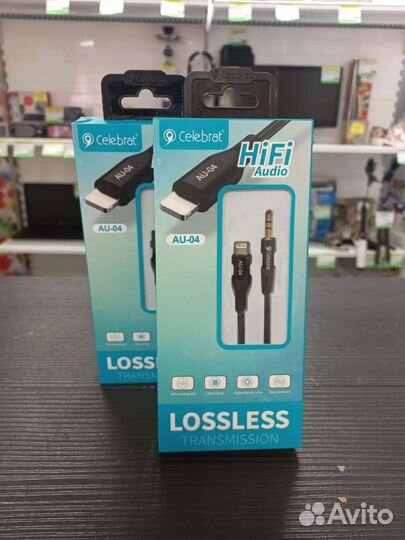 Кабель Aux iPhone Au-04