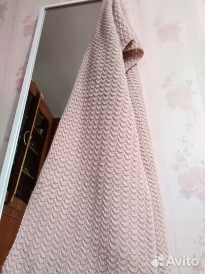 Шарф женский бежевый