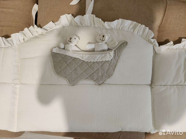 Бампер на кроватку dili best Италия бортики новый