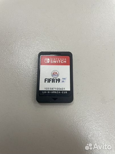 Картриджи для nintendo switch fifa 19