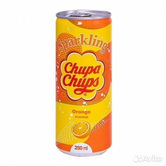 Напиток газированный Sparkling Chupa Chups апельси