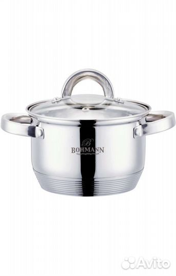 Набор кастрюль из нержавеющей стали bohmann