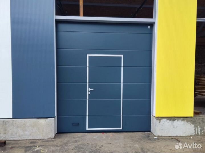 Гаражные секционные ворота с монтажом до 2 дн