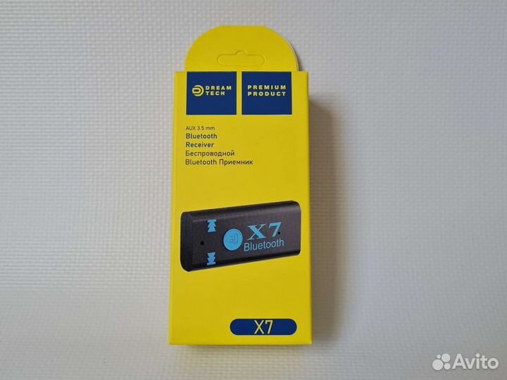 Bluetooth-AUX аудио адаптер автомобильный