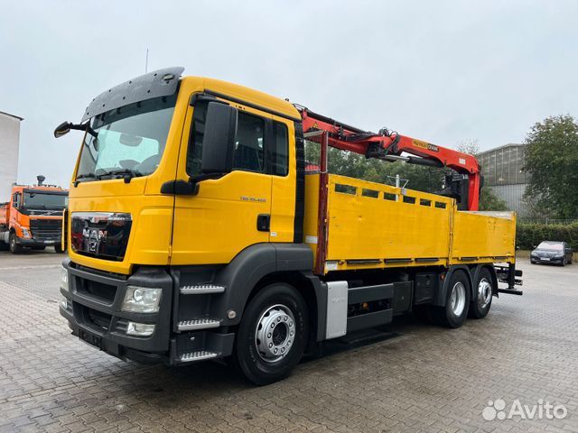 MAN TGS с КМУ, 2012