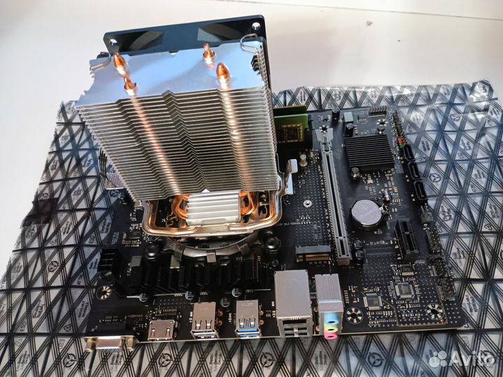 Комплект Intel core i3 12100f, 16 gb озу, кулер