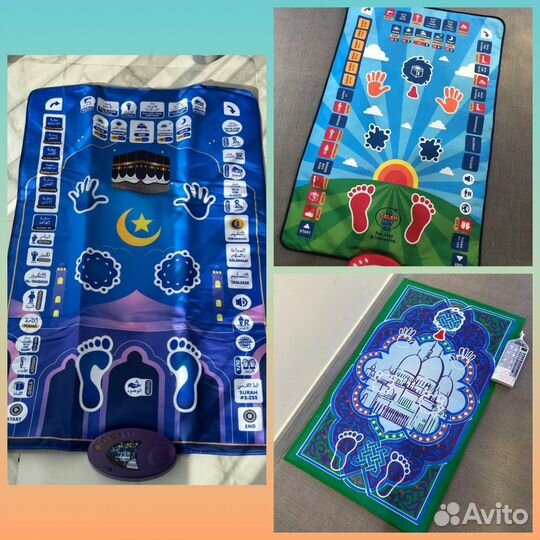 Обучающий коврик для намаза