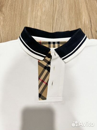 Burberry поло на мальчика оригинал