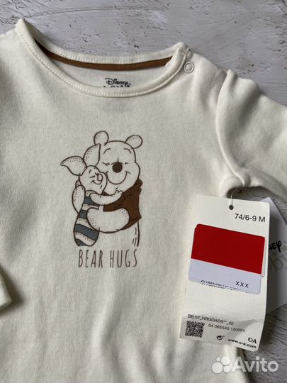 Боди 74 C&A Германия новый