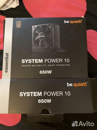 Блок питания be quiet system power 10 s10-650w