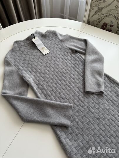 Платье serianno мохер шерсть новое