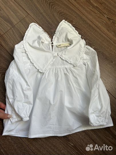 Блузка рубашка lime