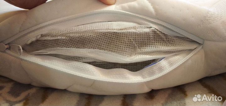 Матрац детский, круглый 75х75