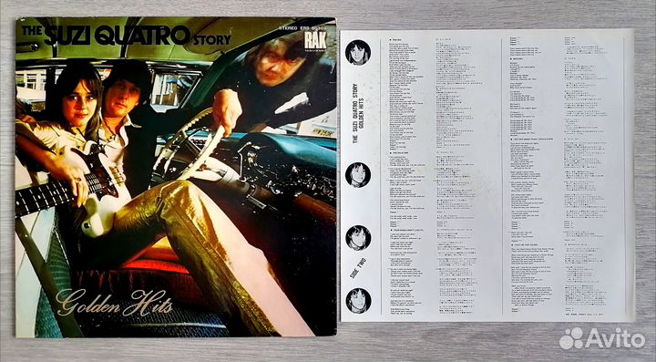 Suzy Quatro - лучше хиты - lp - 1 st press - NM