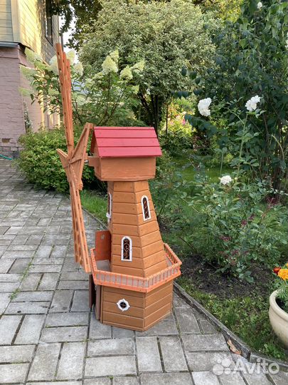 Садовая фигура мельница