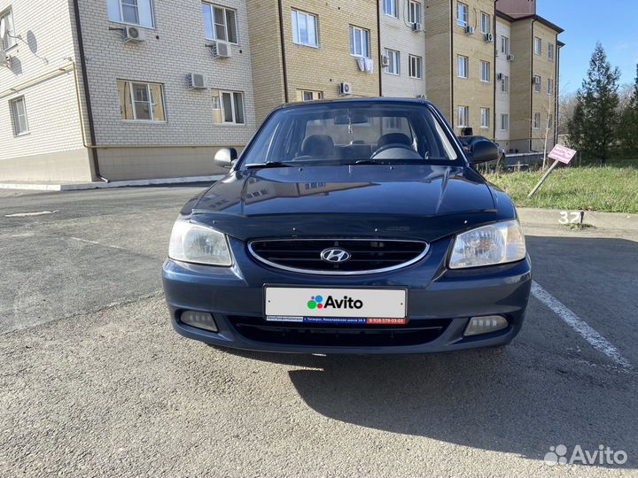 Hyundai Accent 1.5 МТ, 2007, 140 000 км