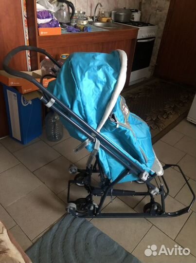 Коляска санки