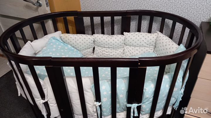 Кроватка круглая ellipsebed