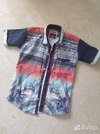 Рубашка на мальчика 128