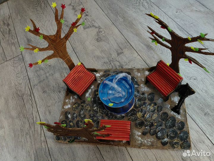 Осенняя поделка в садик и школу