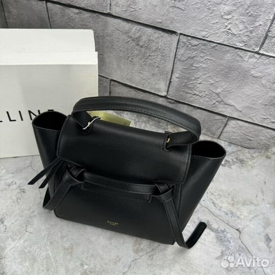 Сумка Celine Belt 20 чёрная