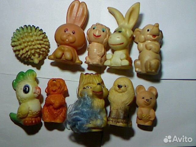Резиновые игрушки СССР