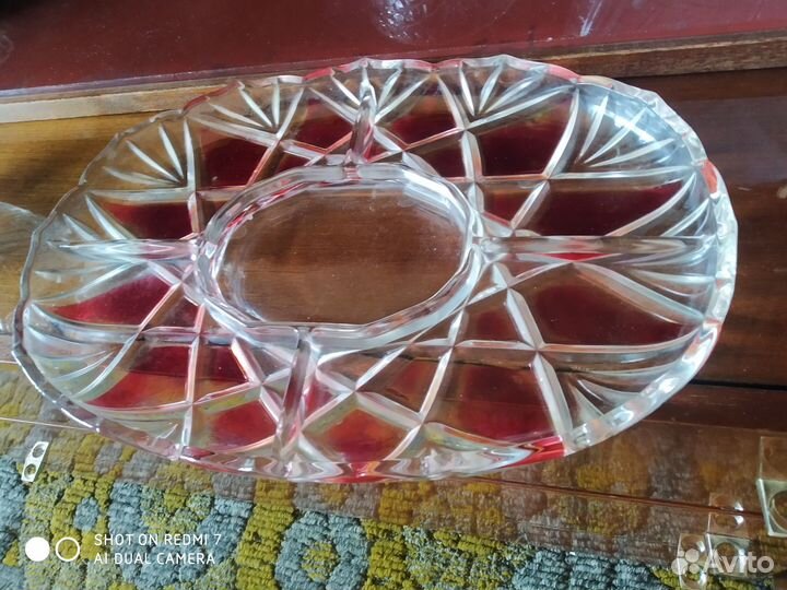 Посуда из хрусталя времён СССР