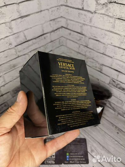 Духи женские Versace Crystal Noir