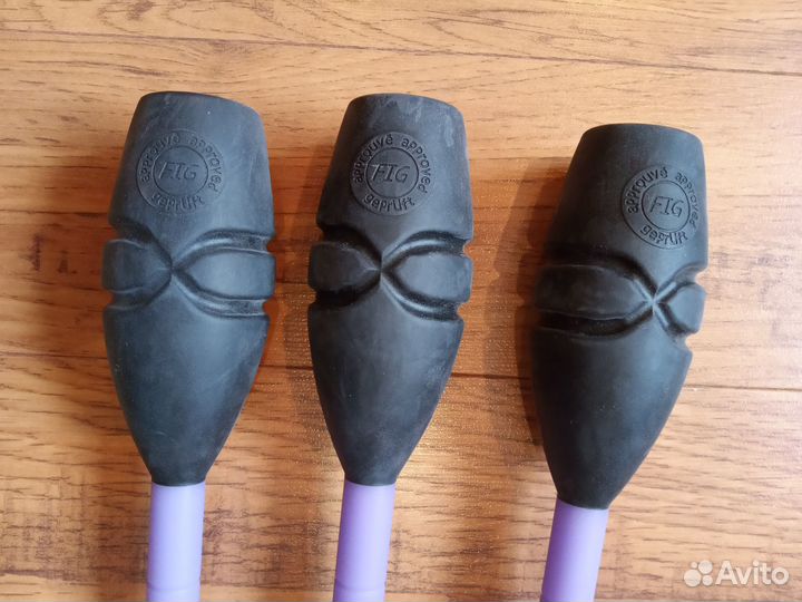 Булавы для худ.гимнастики 45 см Fig Approved 3 шт