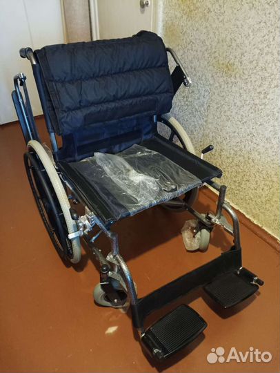 Коляска инвалидная новая до 135кг