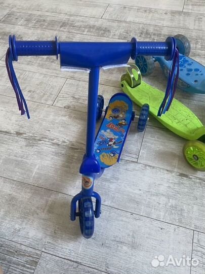Самокат детский трехколесный