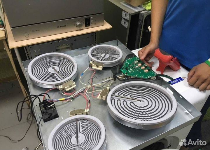 Ремонт индукционных плит и пароконвектоматов