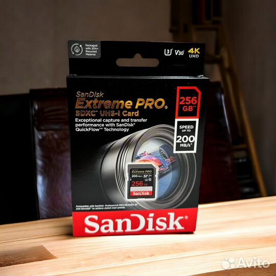 SanDisk Extreme PRO 256GB 200MB/S