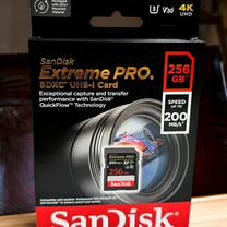 SanDisk Extreme PRO 256GB 200MB/S