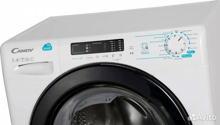Новая стиральная машина Candy, с паром, 7кг