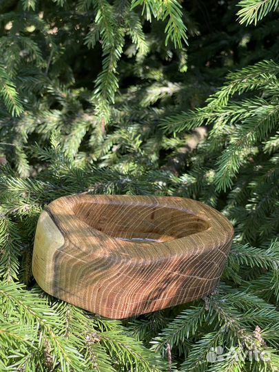 Подсвечник из дерева заготовки