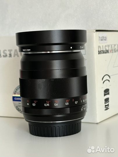 Carl Zeiss Distagon 35mm f2.0 ZE Canon EF