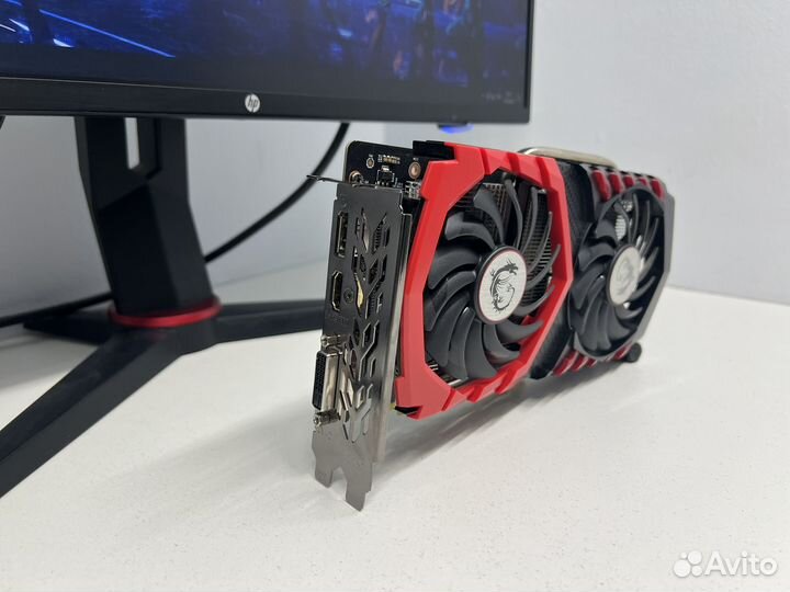 Топовая видоекарта MSI GTX 1050 TI