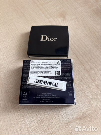 Dior тени и Givenchy бальзам для губ