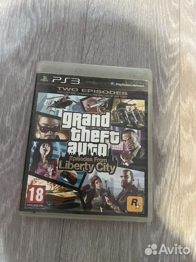 Gta liberty city stories уц PS3