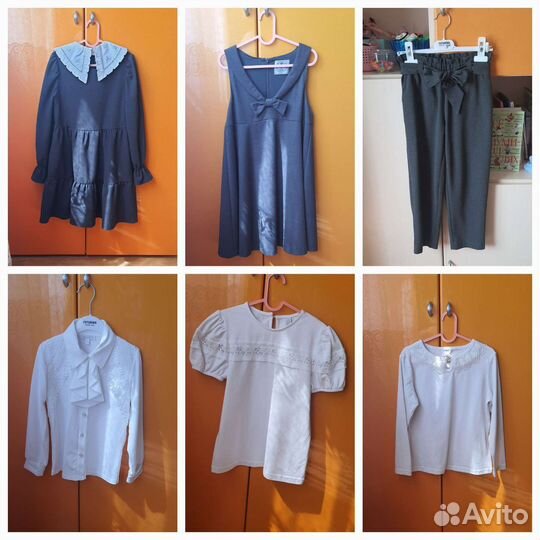 Школьная форма, серая, красивая 122-128